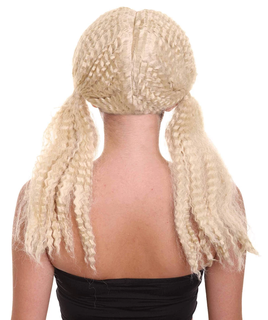 HPO Women's Doll Womens Wig | Fancy Party Event Ready Halloween Wig | Premium Breathable Capless Cap