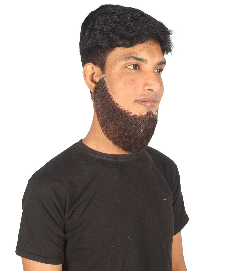 HPO Adult Men's Chin Curtain Style Long Beard Set