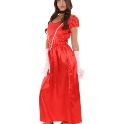 HPO Adult Women's Aristocrat Socialite Dress 20s Costume | Red Cosplay Costume