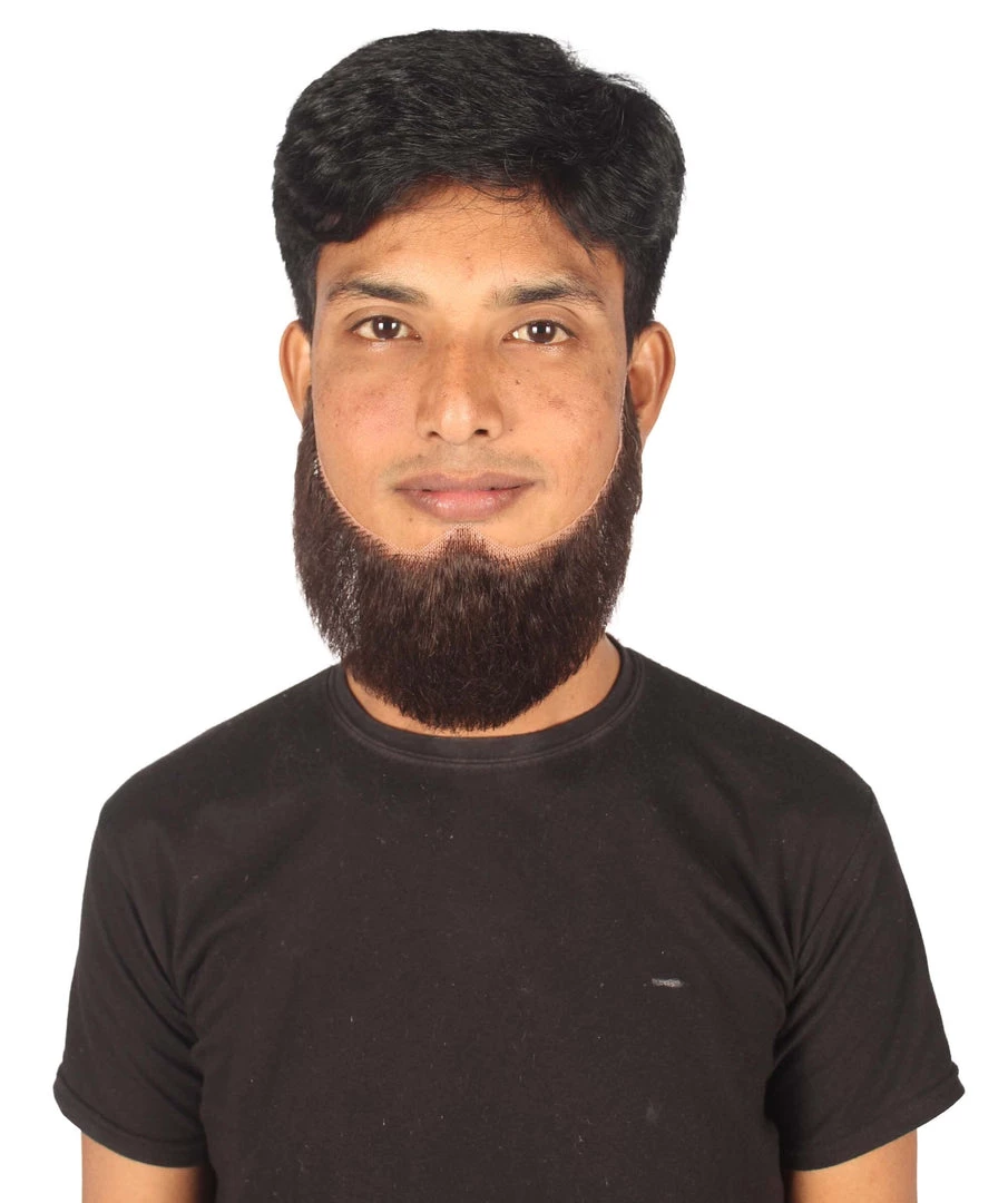 HPO Adult Men's Chin Curtain Style Long Beard Set