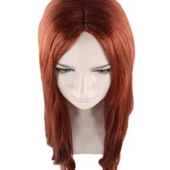 HPO Men's Glamour Womens Wig | Brown Stage/Event Fancy Halloween Wig | Premium Breathable Capless Cap