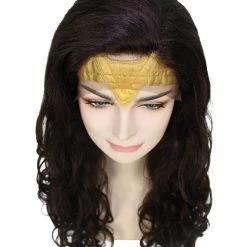 HPO Women's TV Movie Character Wig Dark Brown | Premium Breathable Capless Cap