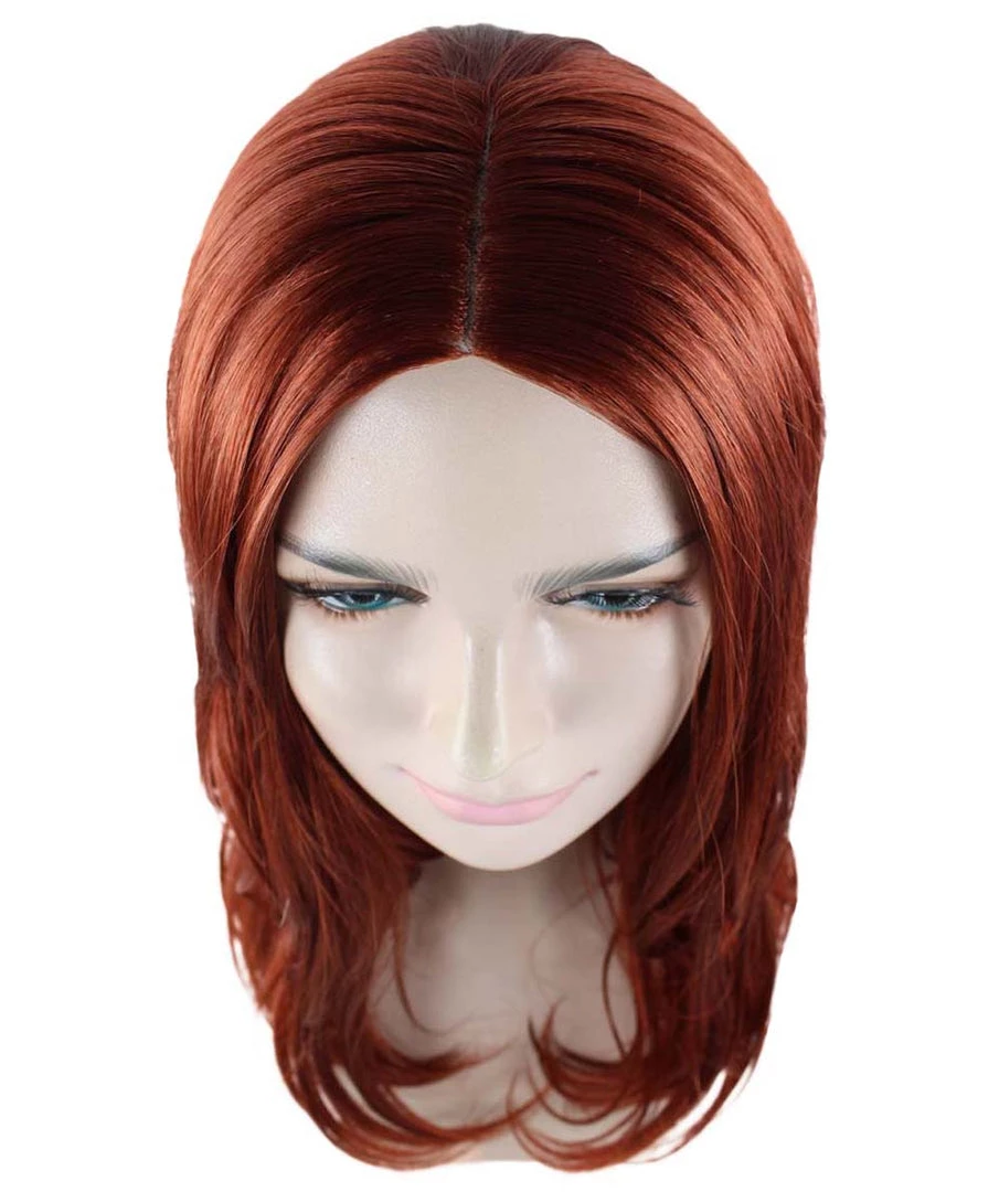 HPO Men's Superstar Long Wavy Womens Wig | Sexy Cosplay Party Halloween Wig | Premium Breathable Capless Cap