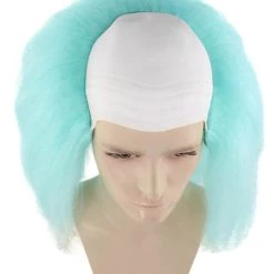 HPO Men's Half Bald Head Funny Men Wig Collections