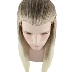 HPO Men's Elf Mens Wig | Blonde Cosplay Halloween Wig | Premium Breathable Capless Cap