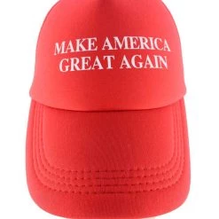HPO President II Mens Wig W/ Make America Great Again Hat | Blonde Wig | Premium Breathable Capless Cap