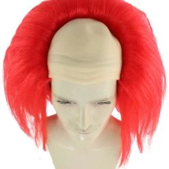 HPO Men's Half Bald Head Funny Men Wig Collections