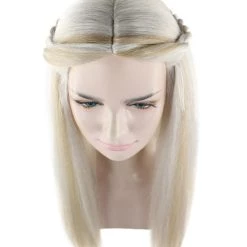 HPO Witch Womens Wig | Blonde Long Vintage Wig | Premium Breathable Capless Cap Men's