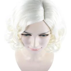 HPO Men's California Girl Curls Womens Wig Collections | Medium Glamour Cosplay Halloween Wig | Premium Breathable Capless Cap