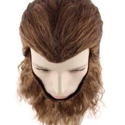 HPO The Beast Mens Wig | Brown Cosplay Wig | Premium Breathable Capless Cap Men's