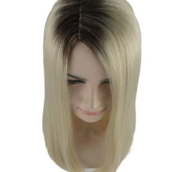 HPO Evil Bride Adult Women's Wig | Blond Cosplay Halloween Wig | Premium Breathable Capless Cap