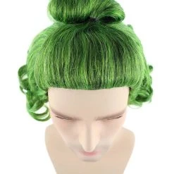 HPO Men's Green Mens Wig | Movie Cosplay Halloween Wig | Premium Breathable Capless Cap