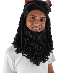 HPO Adult Men's Lion Wig | Multiple Color Options Cosplay Wig