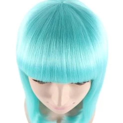 HPO Womens Bob Wig | Glamour Medium Bob Cosplay Halloween Wig | Premium Breathable Capless Cap