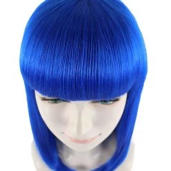 HPO Womens Bob Wig | Glamour Medium Bob Cosplay Halloween Wig | Premium Breathable Capless Cap