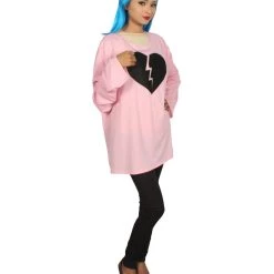 HPO Adult Men's My Heart Is Broken Long Sleeve Costumes | Halloween Costume Collections Men's Costumes