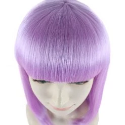 HPO Womens Bob Wig | Glamour Medium Bob Cosplay Halloween Wig | Premium Breathable Capless Cap