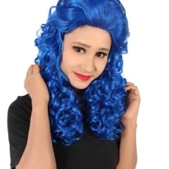 HPO Adult Women's Long Curly Country Singer Wig | Multiple Color Options