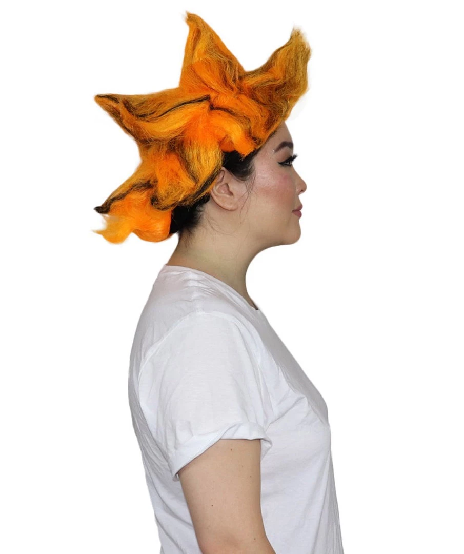 HPO Womens Musical Wigs | Pink & Black Animal Wigs | Premium Breathable Capless Cap Women's