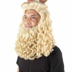 HPO Adult Men's Lion Wig | Multiple Color Options Cosplay Wig