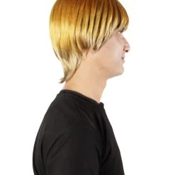 HPO Adult Men's Anime Manga Titan Attack Blonde Undercut Wig