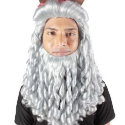 HPO Adult Men's Lion Wig | Multiple Color Options Cosplay Wig