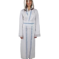 HPO Men's Adult Women’s Chinese Mythological Snake Animated Movie White & Silver Costume