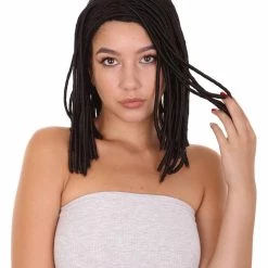 HPO Best Dreadlock Wig | Party Ready Fancy Cosplay Halloween Wig | Premium Breathable Capless Cap