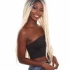HPO Best Dreadlock Wig For Halloween | Women's Long Blonde Dreadlocks - With Dark Roots - Capless Cap Design