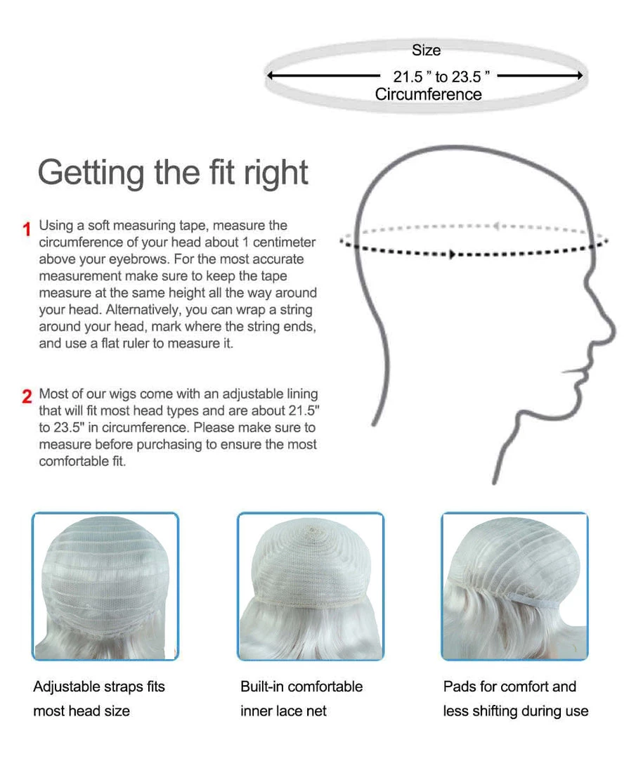 BC Adult Men's Blonde Color Spiked Cosplay Anime Wig