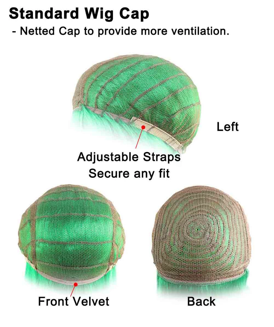 BC Dr Seuss Thing 1 & 2 | Men's Blue Color Straight Short Thing Wig