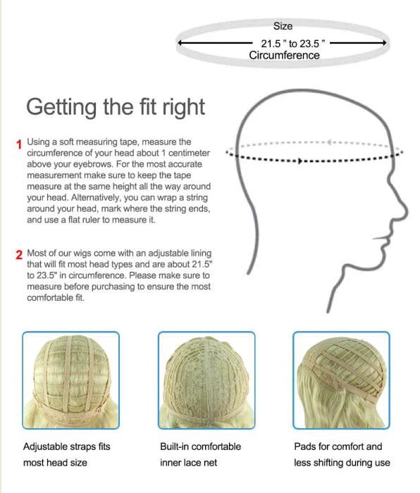 HPO Adult Men's 18th Century Peruke Periwig Noble Judge Wig