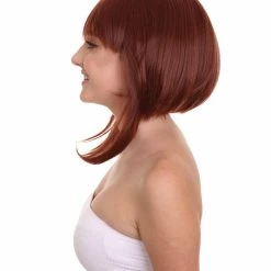 KOSMOS CW Women's Medium Length Brown Straight 14