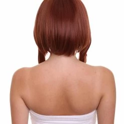 KOSMOS CW Women's Medium Length Brown Straight 14