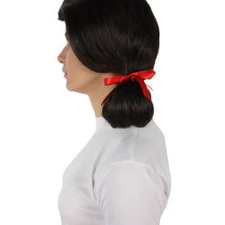 Men's HPO Adult Women’s Island Girl Mary Ann Sitcom Brown Pigtail Wig