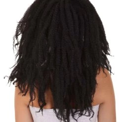 HPO Side Part Dreadlock Style Wigs | Dreadlock Hairstyle | Premium Breathable Capless Cap Women's