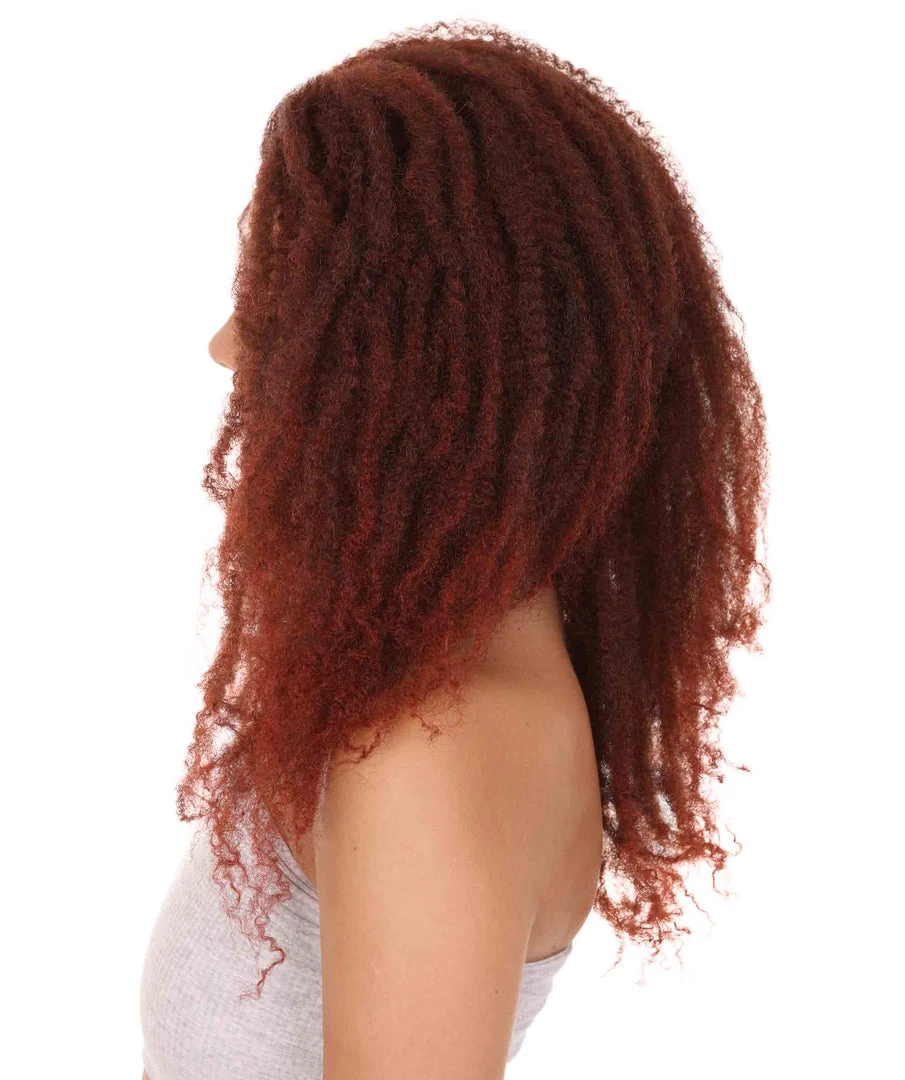 HPO Long Dreadlocks Womens Wigs | Dreadlock Women's Wig For Halloween Party | Premium Breathable Capless Cap