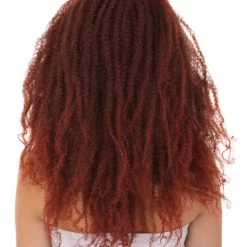 HPO Long Dreadlocks Womens Wigs | Dreadlock Women's Wig For Halloween Party | Premium Breathable Capless Cap