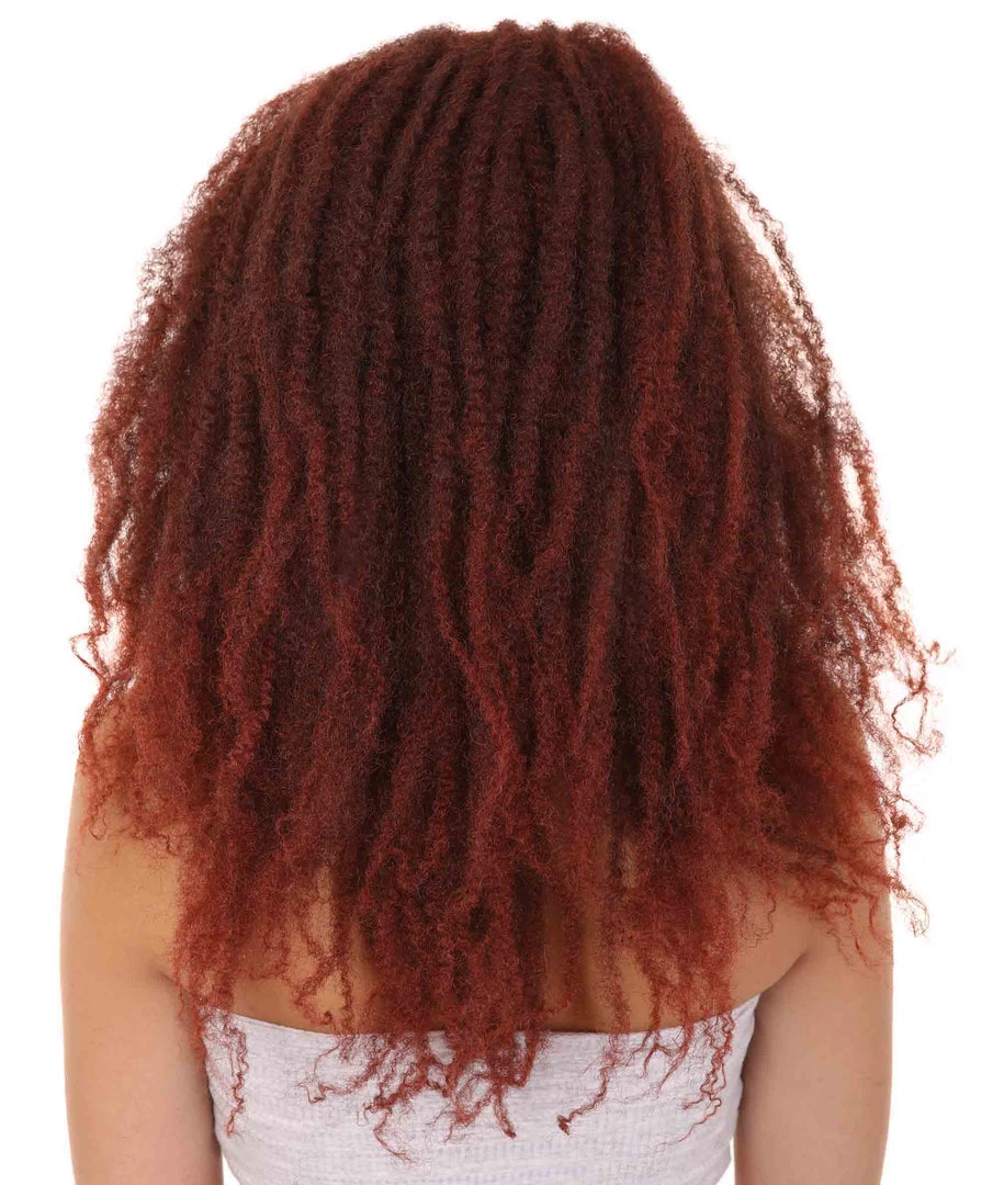 HPO Long Dreadlocks Womens Wigs | Dreadlock Women's Wig For Halloween Party | Premium Breathable Capless Cap