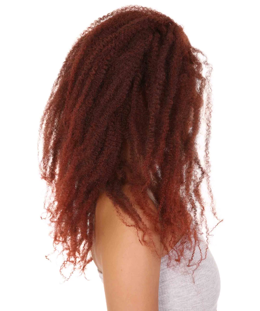 HPO Long Dreadlocks Womens Wigs | Dreadlock Women's Wig For Halloween Party | Premium Breathable Capless Cap