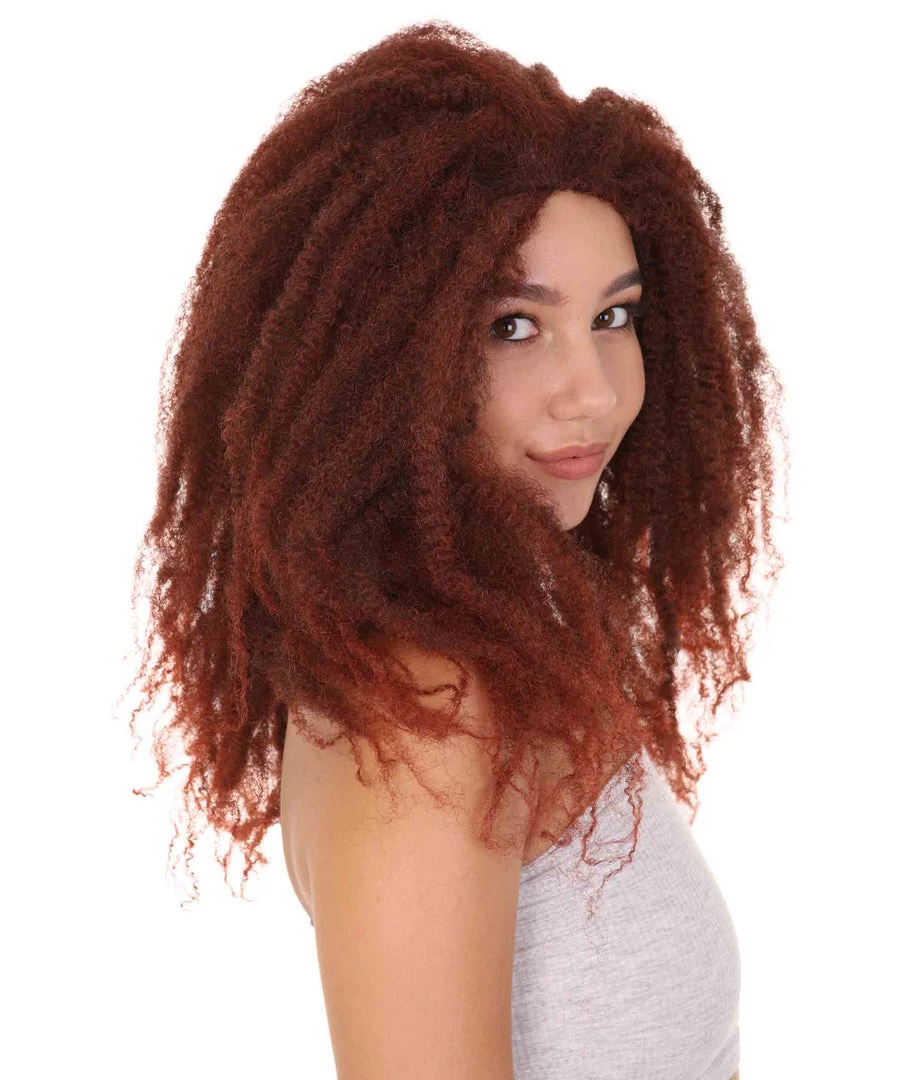 HPO Long Dreadlocks Womens Wigs | Dreadlock Women's Wig For Halloween Party | Premium Breathable Capless Cap