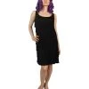 HPO Adult Women's Flapper Costume | Black Halloween Costume