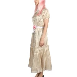 HPO Adult Women's Shinning Costume | Gold Cosplay Costume