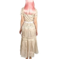 HPO Adult Women's Shinning Costume | Gold Cosplay Costume