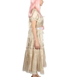 HPO Adult Women's Shinning Costume | Gold Cosplay Costume