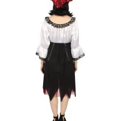 HPO Adult Women's Costume Sexy Pirate 2Pc Costume | Multi Color Cosplay Costume