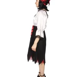 HPO Adult Women's Costume Sexy Pirate 2Pc Costume | Multi Color Cosplay Costume