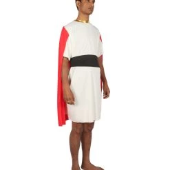 HPO Adult Men's Historical Costume | Red & White Cosplay Costume