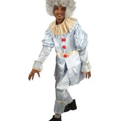 HPO Adult Men's IT Pennywise Costume | Silver Halloween Costume