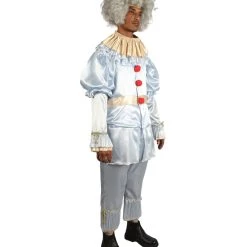 HPO Adult Men's IT Pennywise Costume | Silver Halloween Costume